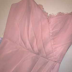 NWT AZAZIE Dusty Rose Tegan Bridesmaid Dress
